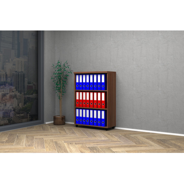 VENA RAFLI OFİS DOSYA DOLAP 80x35x115h ürün görseli 1