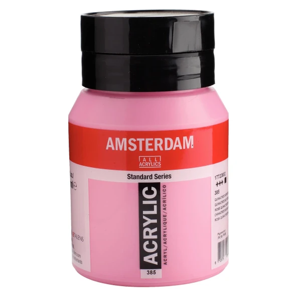 AMSTERDAM STANDART AKRİLİK 500 ML. QUINAC. ROSE L ürün görseli 1