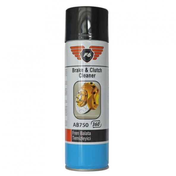 F6 Fren Balata Temizleyici Sprey 500 ML ürün görseli 1