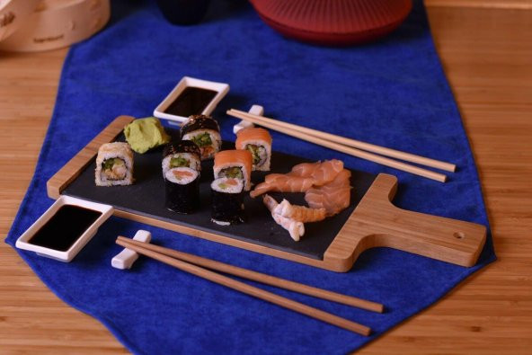 Bambum Seshu 10 Parça Sushi Seti T0117 - Resim 2