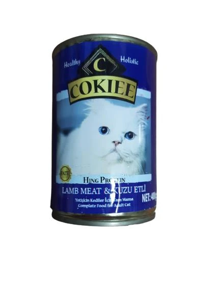 Cookie Kuzu Etli Pate Yetişkin Kedi Konservesi 400 Gr ürün görseli 1