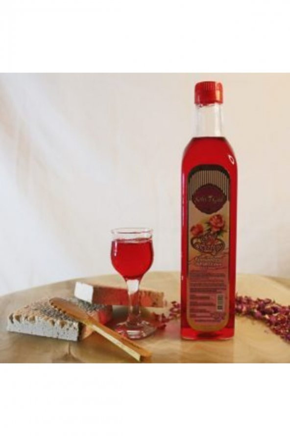Cam Şişe Gül Şerbeti 700 gr. ürün görseli 1