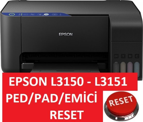 Epson L3150 - L3151 - L3110 Ped/Pad/Emici Dolu Reset Pad Dolu Hatası Resetleme ürün görseli 1
