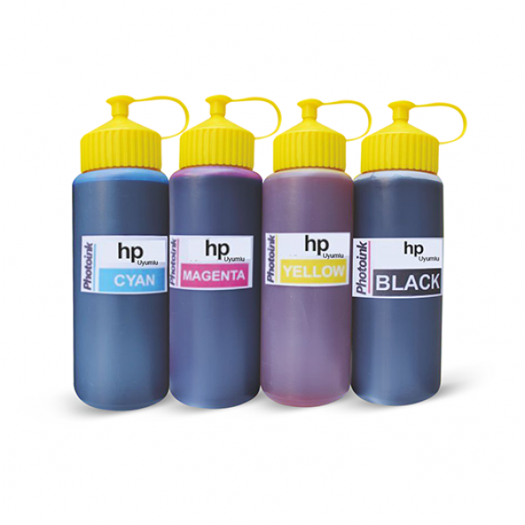 HP Serisi Yazıcılar için Vivera Uyumlu 4X500 ML Mürekkep Seti (Ph ürün görseli 1