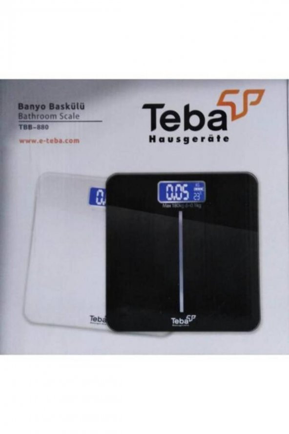 Teba Tbb-880 Cam Baskül 180 Kg Kapasiteli ürün görseli 1
