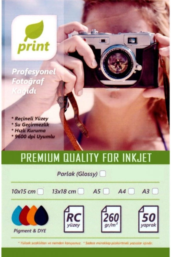 Epson L3151 Fotoğraf Kağıdı Premium Parlak 260 gr 10x15 50 Yaprak 50 Yaprak ürün görseli 1