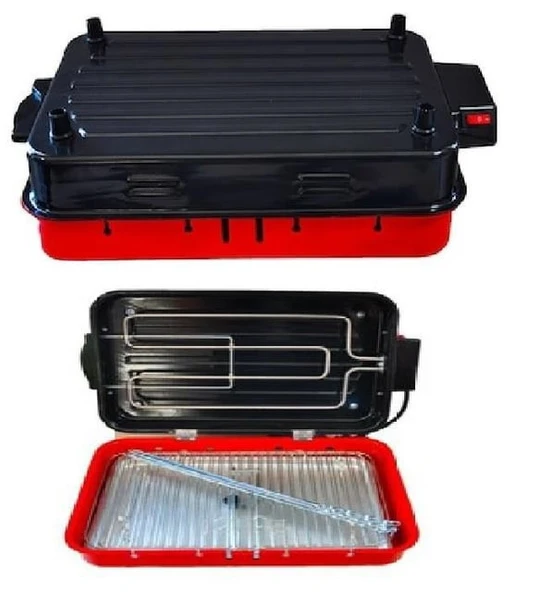 Elektrikli Kapaklı Izgara Progrill UĞUR ürün görseli 1