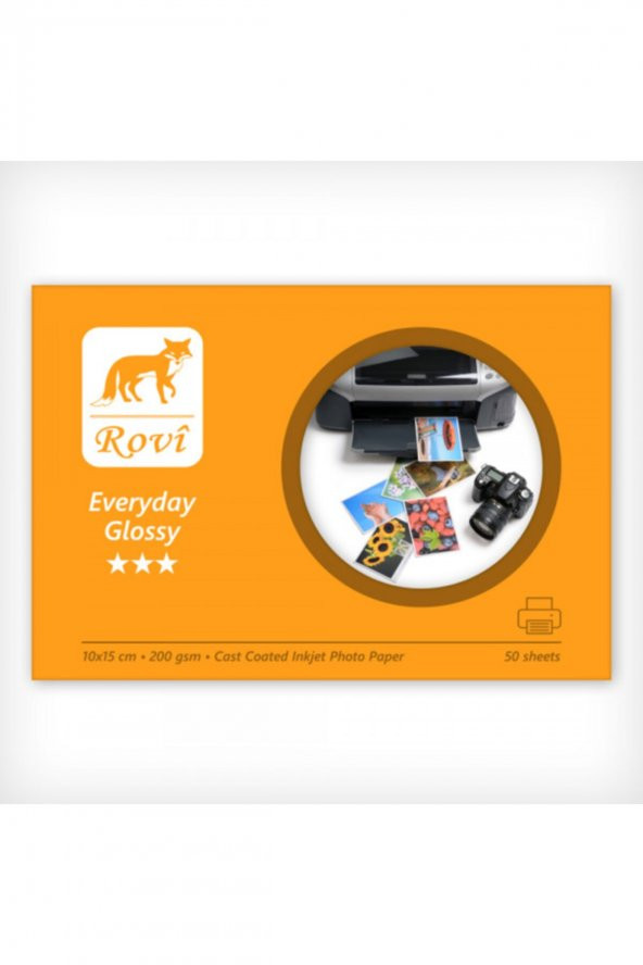 Epson L1110,l1111,l3110,l3111,l3150,l3151 Uyumlu 10x15 Parlak Fotoğraf Kağıdı 50 Yp. 200 Gr ürün görseli 1