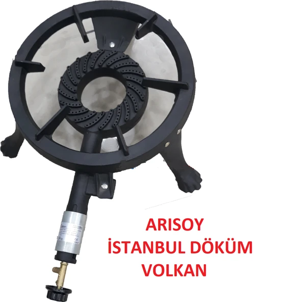 istanbul Canavar Volkan Ocak Ahçı Aşcı Ocağı Döküm Mutfak Tüpü Pinik Tüpü Uyumlu ürün görseli 1