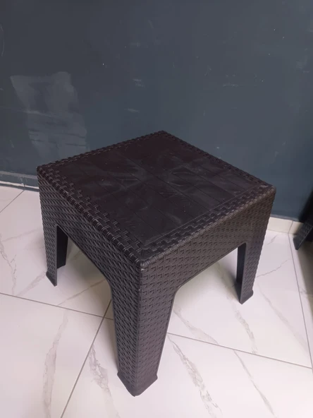 Rattan Sehpa Mocca - 40X55 - Resim 2
