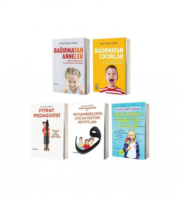 Hayykitap Hatice Kübra Tongar En Çok Okunan Çocuk Eğitimi Kitapları Seti 5 Kitap ürün görseli 1