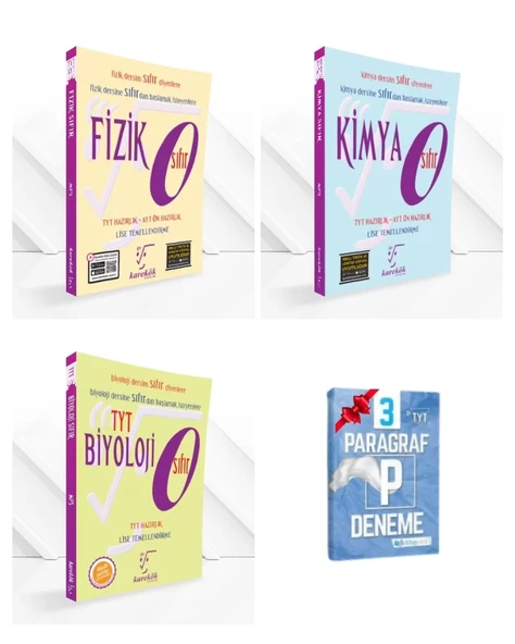 Fizik Sıfır Kimya Sıfır ve Biyoloji Sıfır ürün görseli 1