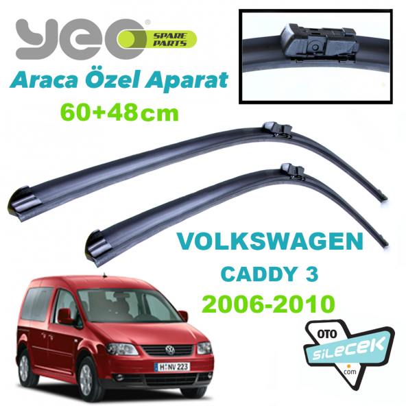VW Caddy 3 Silecek Takımı 2004 - 2006 ürün görseli 1