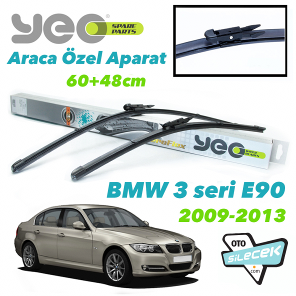 BMW 3 Serisi E90 Silecek Takımı YEO 2009-2013 ürün görseli 1