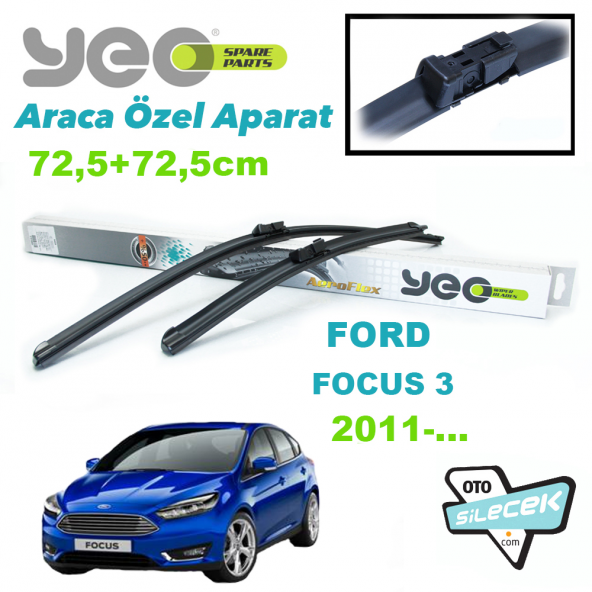 Ford Focus 3 Silecek Takımı YEO 2011-... ürün görseli 1