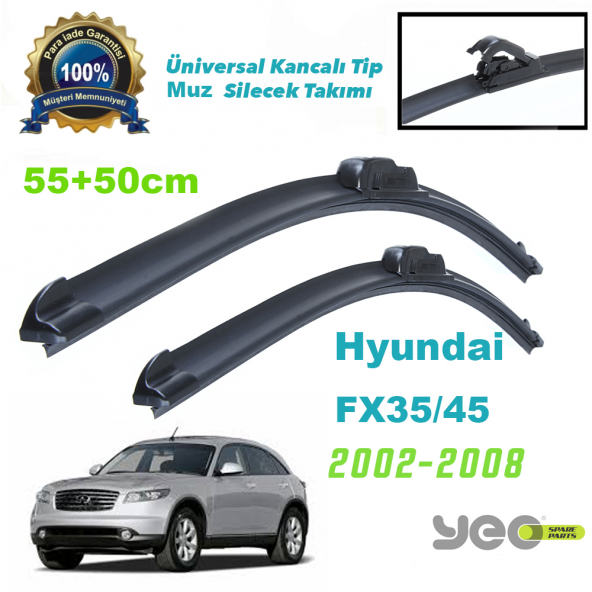 Infiniti FX35 Silecek Takımı 2002-2008 ürün görseli 1