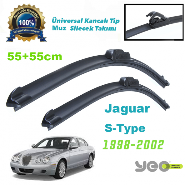 Jaguar S-Type YEO Aeroflex Muz Silecek Takımı ürün görseli 1