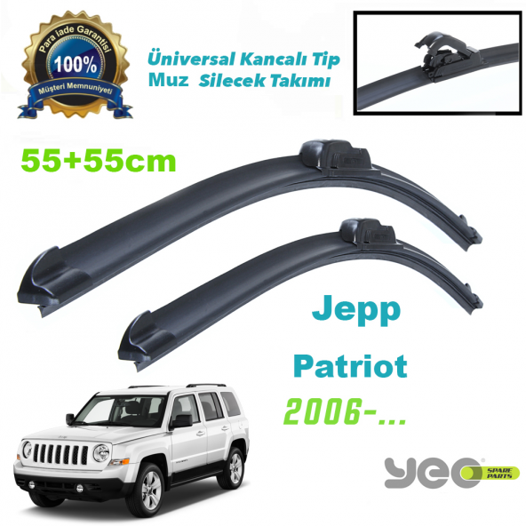 Jeep Patriot YEO Aeroflex Muz Silecek Takımı ürün görseli 1