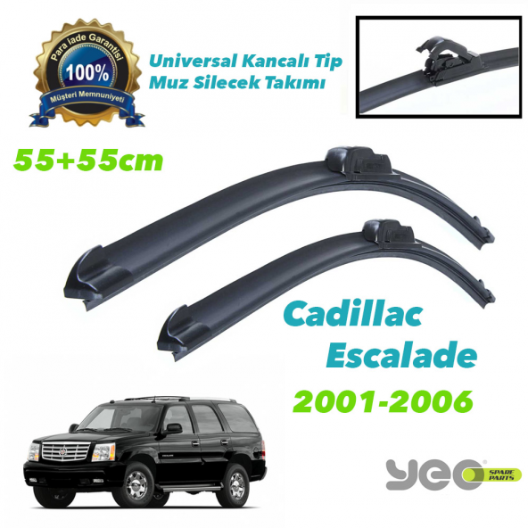Cadillac Escalade Yeo Aeroflex Muz Silecek Takımı ürün görseli 1