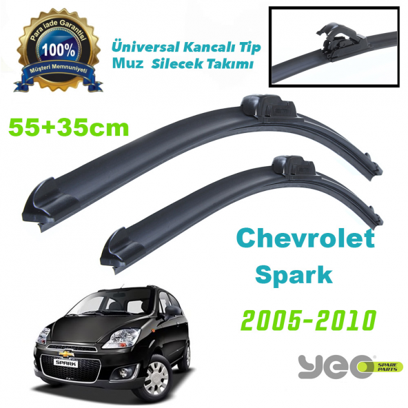 Chevrolet Spark Yeo Aeroflex Muz Silecek Takımı ürün görseli 1