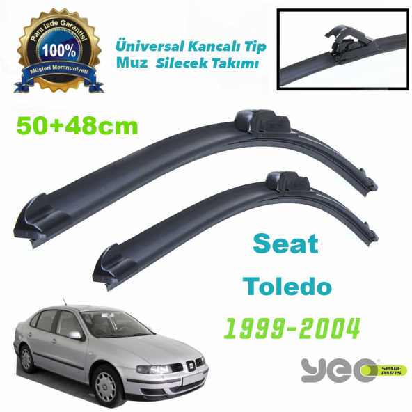 Seat Toledo Yeo Aeroflex Muz Silecek Takımı ürün görseli 1