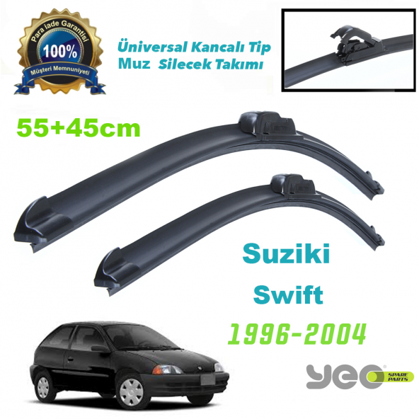 Suzuki Swift Yeo Aeroflex Muz Silecek Takımı ürün görseli 1