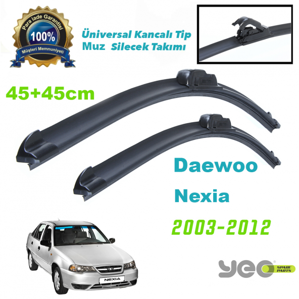 Daewoo Nexia Yeo Aeroflex Muz Silecek Takımı ürün görseli 1