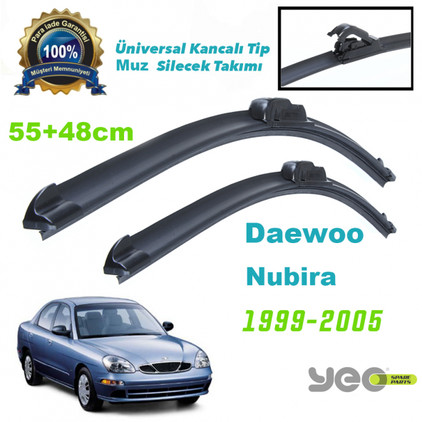 Daewoo Nubira Yeo Aeroflex Muz Silecek Takımı ürün görseli 1