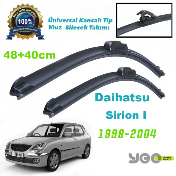 Daihatsu Sirion I Yeo Aeroflex Muz Silecek Takımı ürün görseli 1
