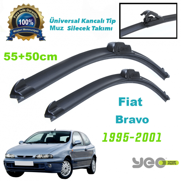 Fiat Bravo Yeo Aeroflex Muz Silecek Takımı 1995-2001 ürün görseli 1
