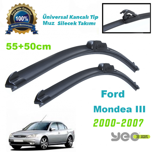 Ford Mondeo III Yeo Aeroflex Muz Silecek Takımı ürün görseli 1
