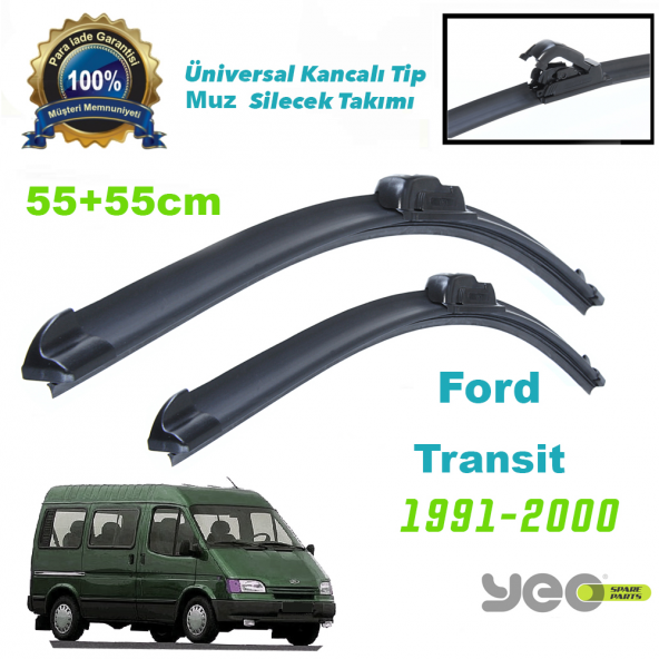Ford Transit Yeo Aeroflex Muz Silecek Takımı ürün görseli 1