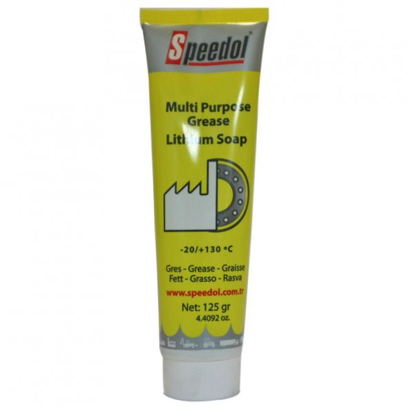 Speedol Lityum Sabunlu Çok Maksatlı Tüp Gres 125 Gr ürün görseli 1