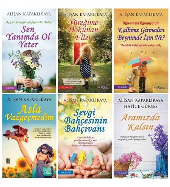 Alişan Kapaklıkaya 6 Kitap Set ürün görseli 1