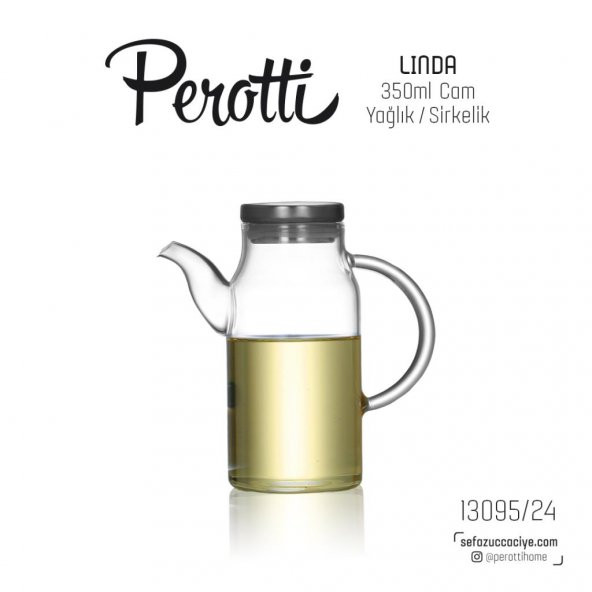 Perotti Linda 350 ml Cam Yağlık 13095 ürün görseli 1