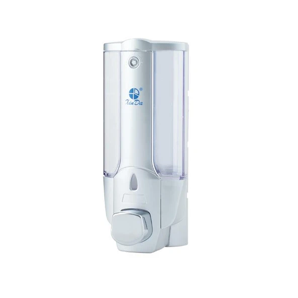 Omnipazar Xinda ZYQ138G Sıvı Sabun ve Şampuan Dispenseri Silver 380ml ürün görseli 1