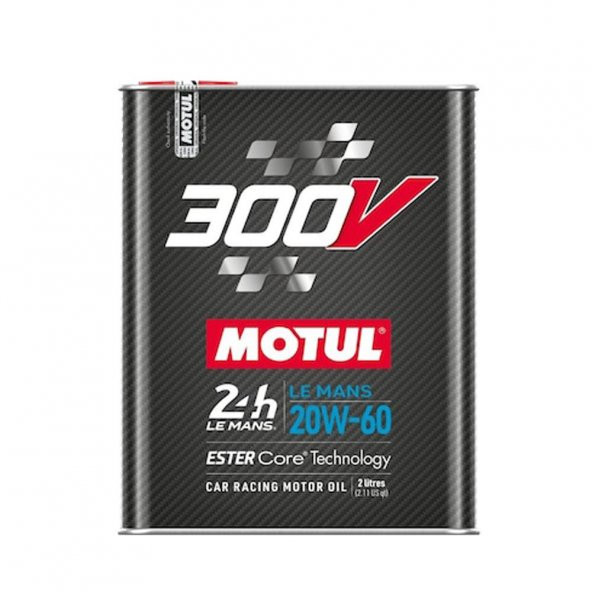 Motul 300V LE MANS 20W-60 2 Lt Tam Sentetik Motor Yağı ürün görseli 1