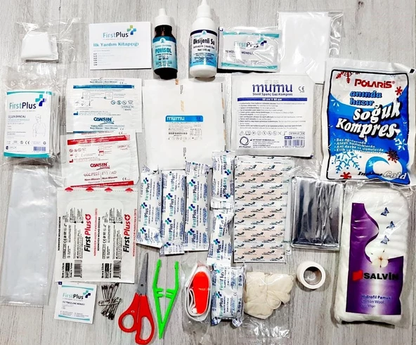 İlk Yardım İçeriği Ecza Dolabı Yedek İçeriği Lüx içerikli- PHL ürün görseli 1