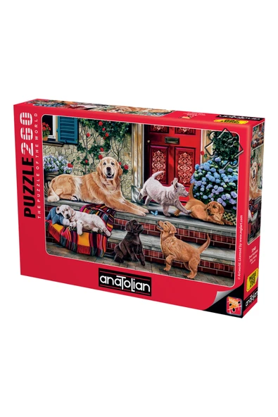 Anatolian 260 Parça XL Puzzle - Dost Köpekler  3340 ürün görseli 1