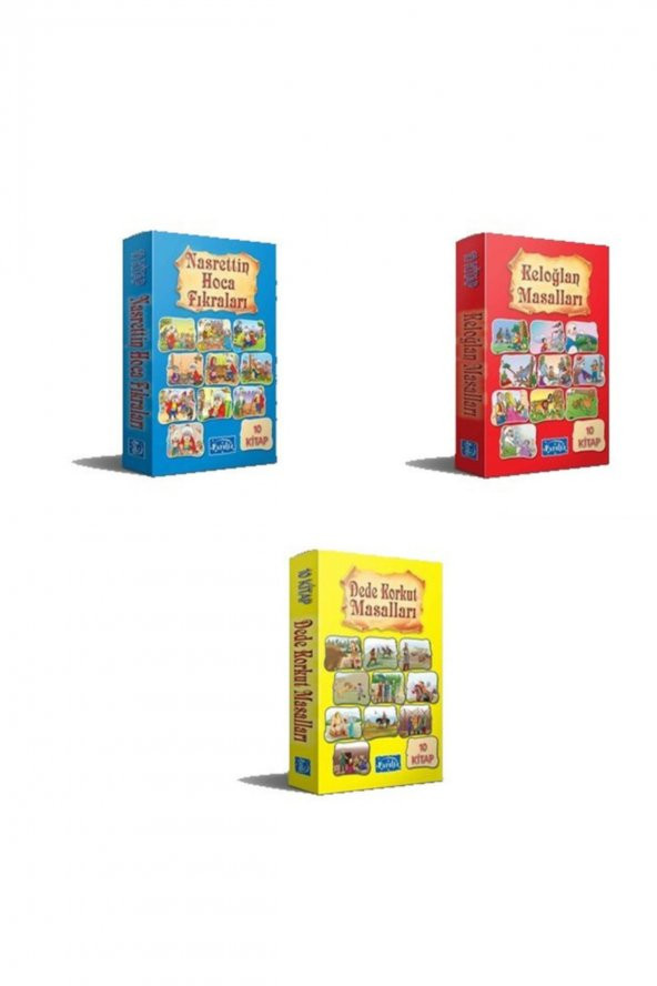 Yerli Masallar Seti 30 Kitap ürün görseli 1
