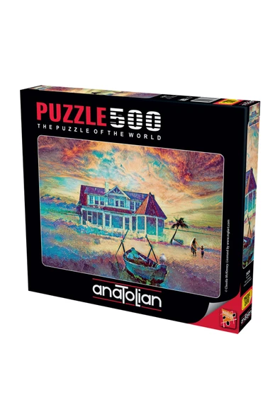 Anatolian 500 Parçalık Puzzle - Tatil Evi 3626 ürün görseli 1