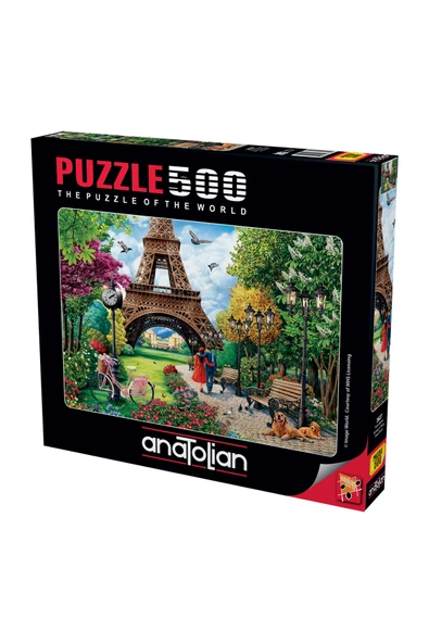Anatolian 500 Parçalık Puzzle - Paris Baharı 3627 ürün görseli 1