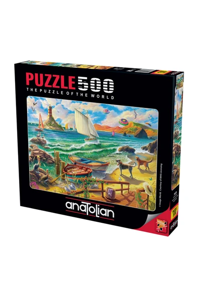 Anatolian 500 Parçalık Puzzle - Deniz Etkisi 3628 ürün görseli 1