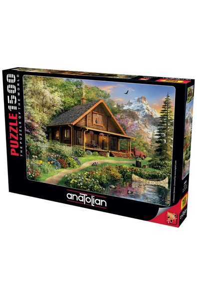Anatolian 1500 Parçalık Puzzle - Bungalov 4568 ürün görseli 1