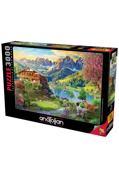 Anatolian 3000 Parçalık Puzzle - Dolomit Dağları 4928 ürün görseli 1