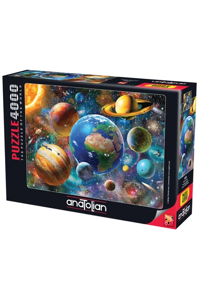 Anatolian 4000 Parçalık Puzzle - Solar Sistem 5200 ürün görseli 1