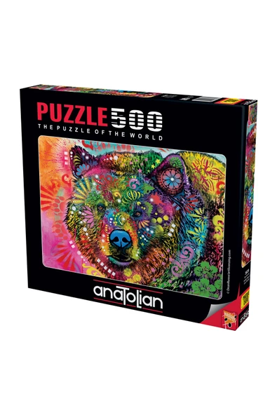 Anatolian 500 Parçalık Puzzle - Sevimli Ayı 3629 ürün görseli 1