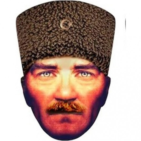 Atatürk Maskesi Karton 10'lu ürün görseli 1