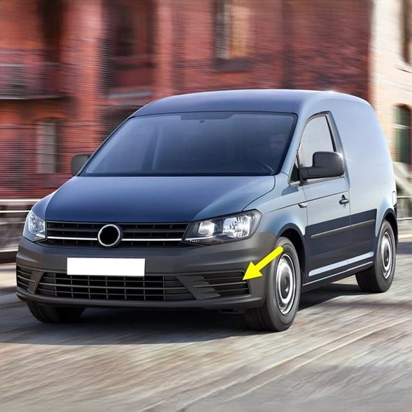 VW Caddy 2016-2020 Sol Sis Farı Kapağı Sissiz Trendline 2K5853665E ürün görseli 1