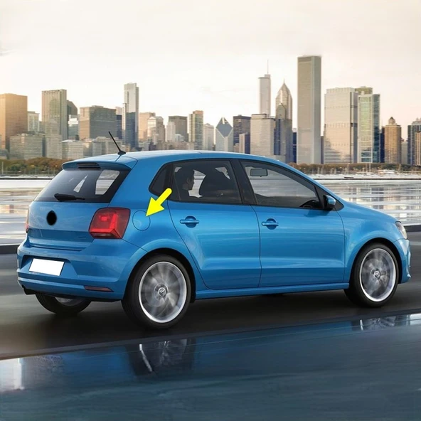 VW Polo 2010-2017 Yakıt Mazot Benzin Dış Depo Kapağı 6R0809857L ürün görseli 1